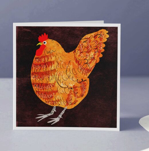 chicken card
