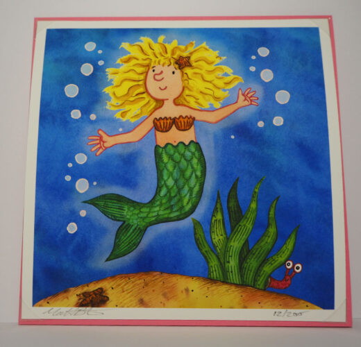 mermaid print