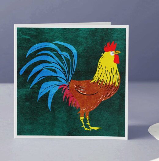rooster card