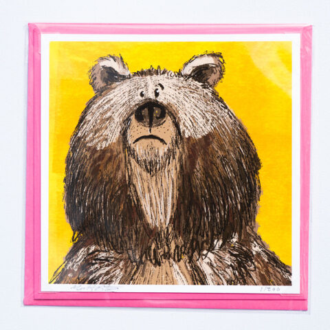 Bear card by Matt Buckingham