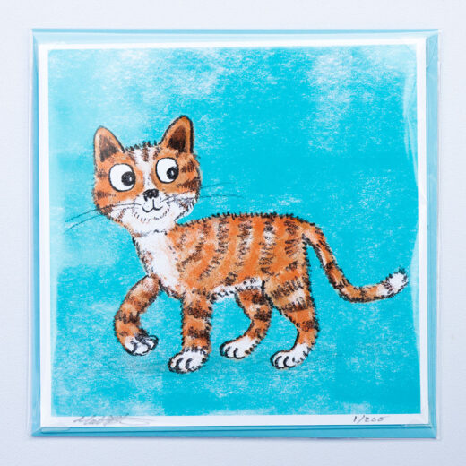 Kitten card by Matt Buckingham