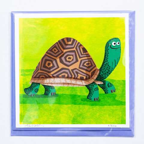 Tortoise card by Matt Buckingham