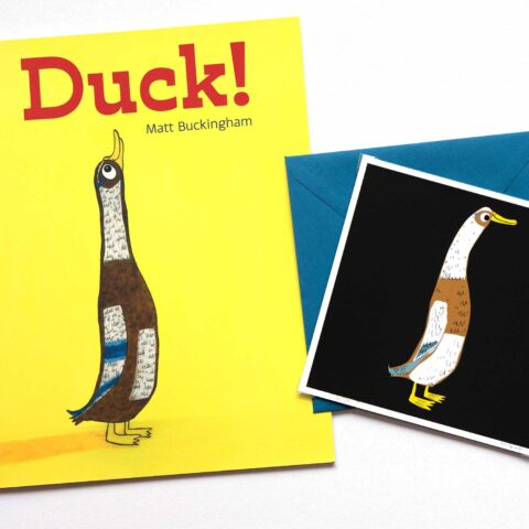 duck book and card gift set by Matt Buckingham