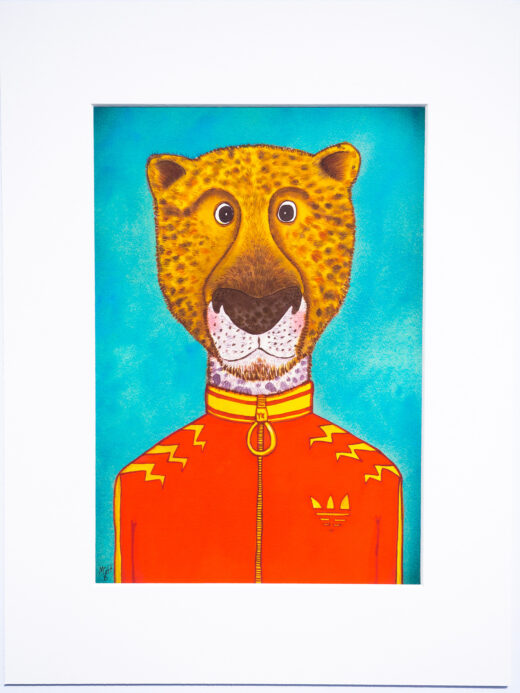 Leopard Artist Print by Matt Buckingham
