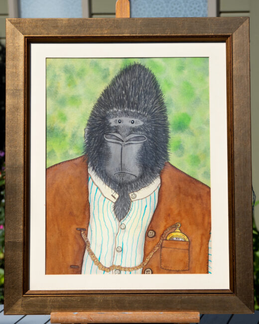 Civilised Beasts - Gorilla original art by Matt Buckingham