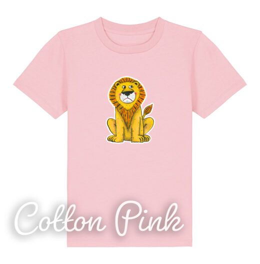 Lion T-shirt Pink