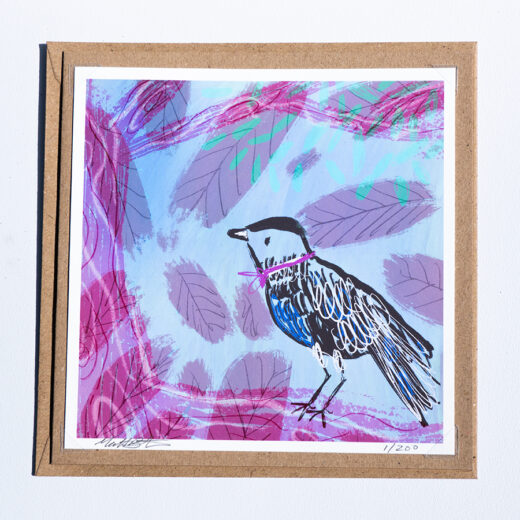Little Bird Greeting Card by Matt Buckingham