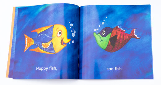 big fish little fish picture book by Matt Buckingham